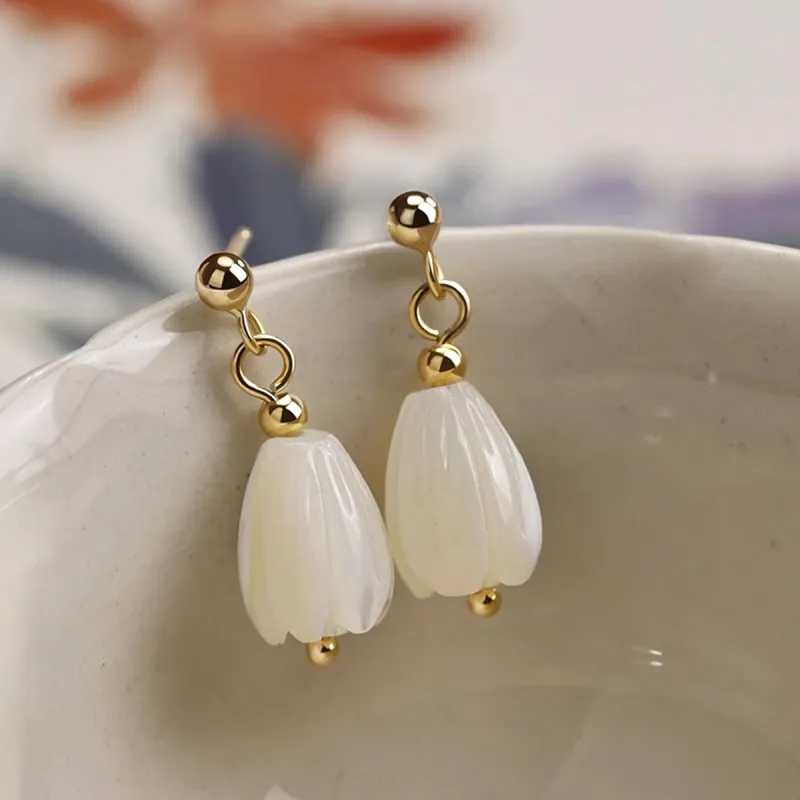 SUYG Alloy Stud Earrings Women's-6