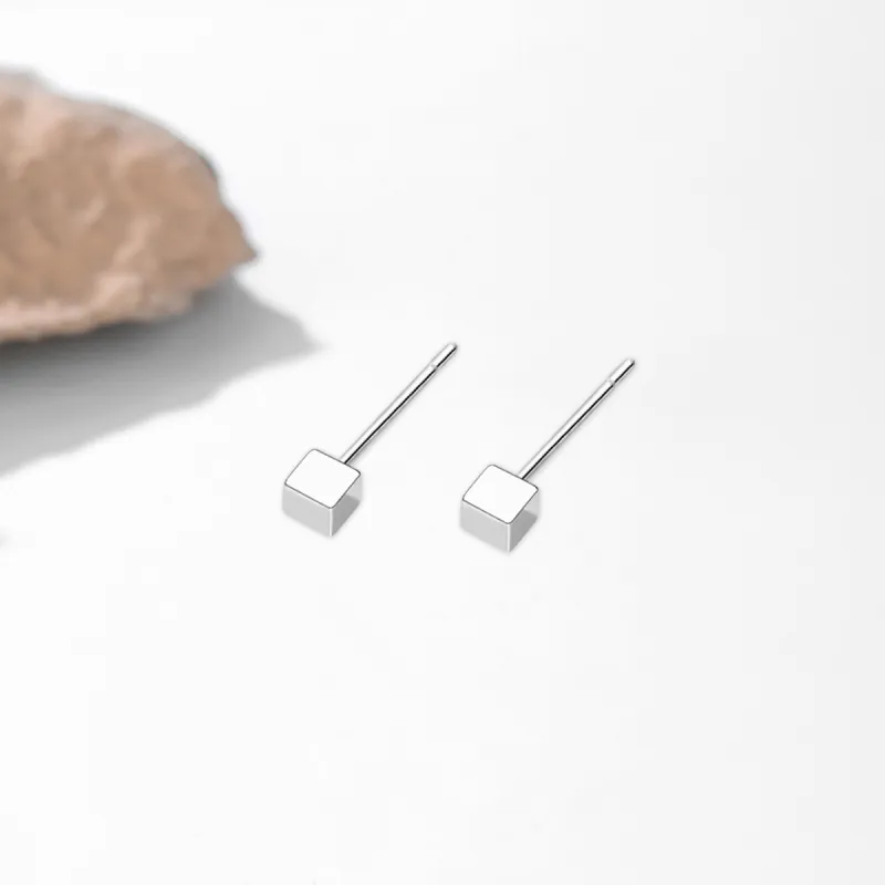 SUYG Alloy Stud Earrings Women's-5