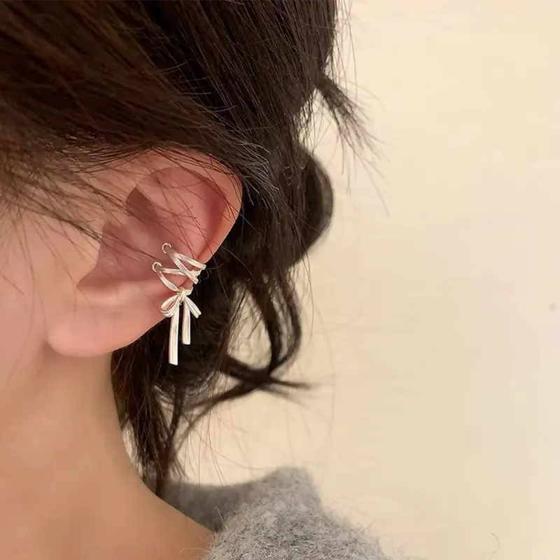 SUYG Alloy Clip On Earrings Women's-3