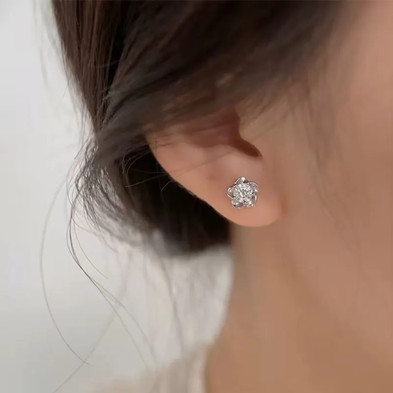 SUYG Alloy Stud Earrings Women's-2