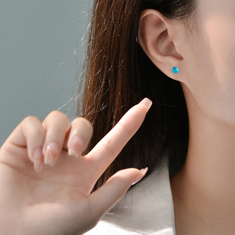SUYG Alloy Stud Earrings Unisex-7