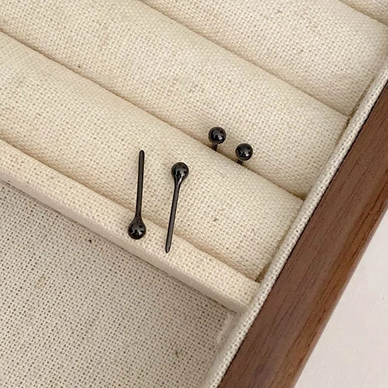 SUYG Ceramic Stud Earrings Unisex-4