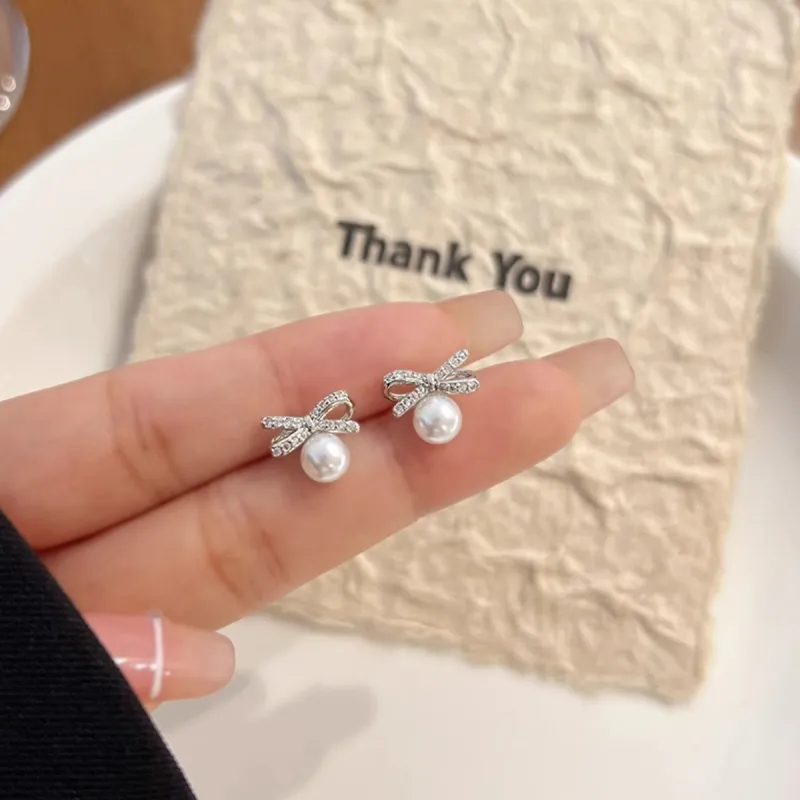 SUYG Alloy Stud Earrings Women's-4