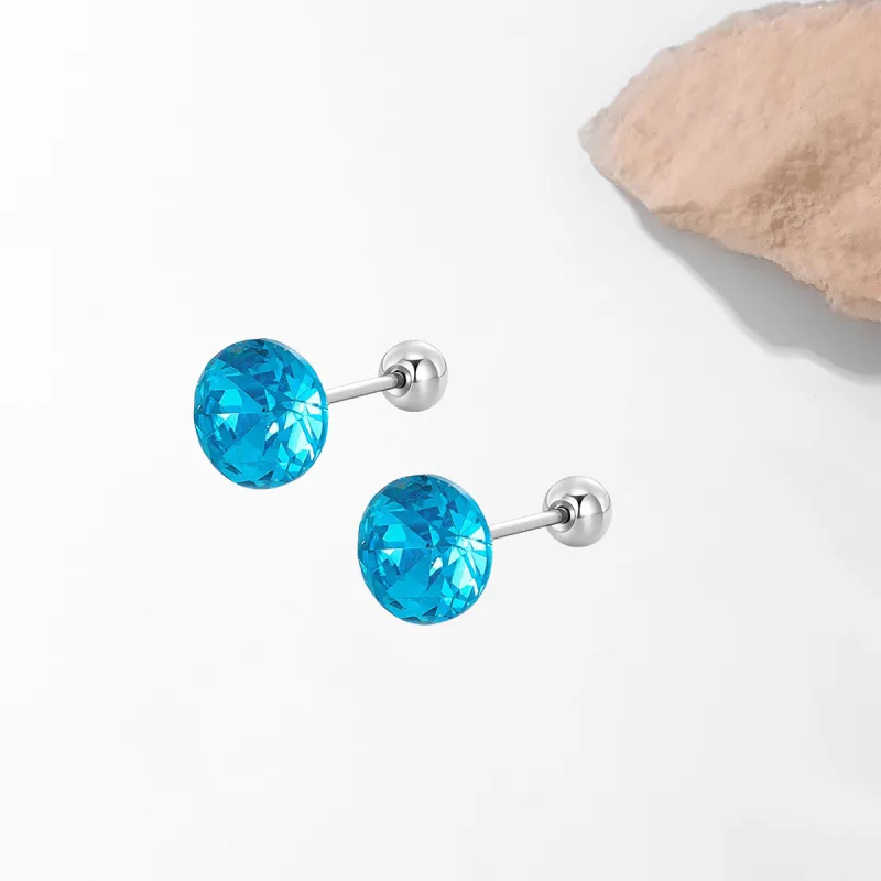 SUYG Alloy Stud Earrings Unisex-10
