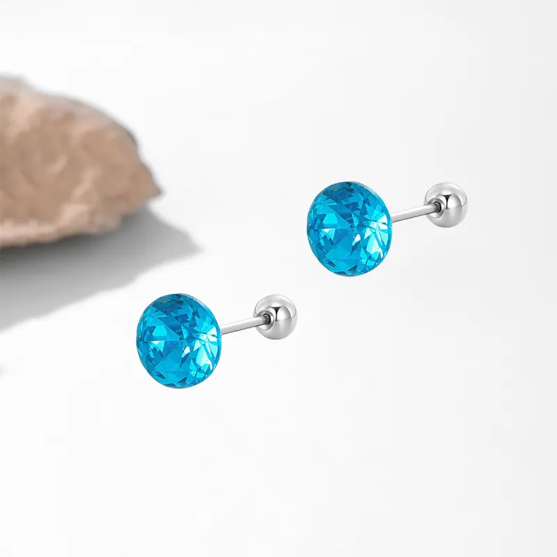 SUYG Alloy Stud Earrings Unisex-9