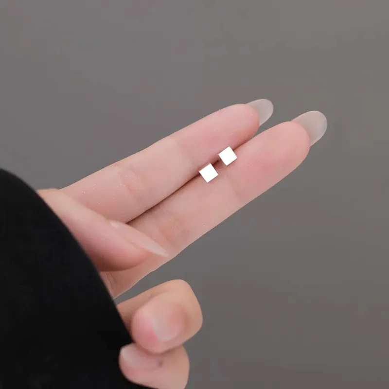 SUYG Alloy Stud Earrings Women's-4