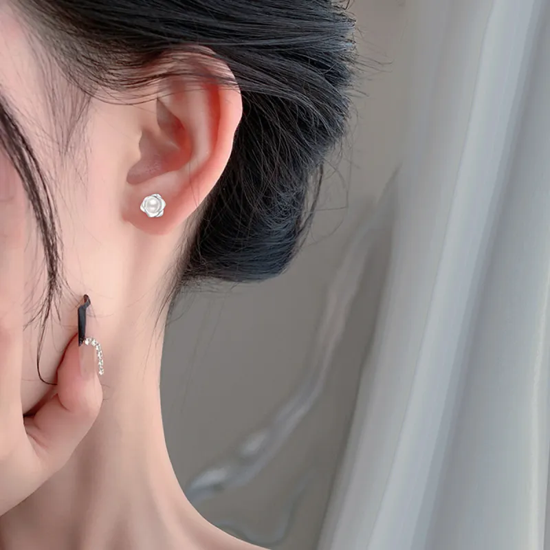 SUYG S999 Stud Earrings Women's Box+Shopping Bag Packaging-1