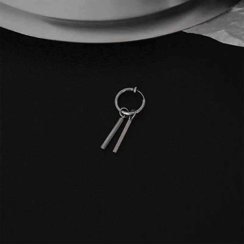 SUYG Titanium Steel Earrings Unisex Box+Shopping Bag Packaging-5