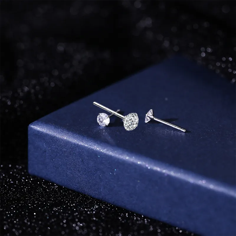 SUYG S999 Fine Silver Stud Earrings Women's-10