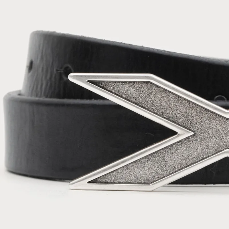 SMFK Cow Leather Belts Unisex 2.5cm-2