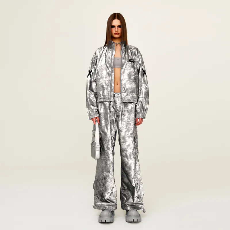 SMFK Jacket Unisex Phantom Camouflage Silver-4