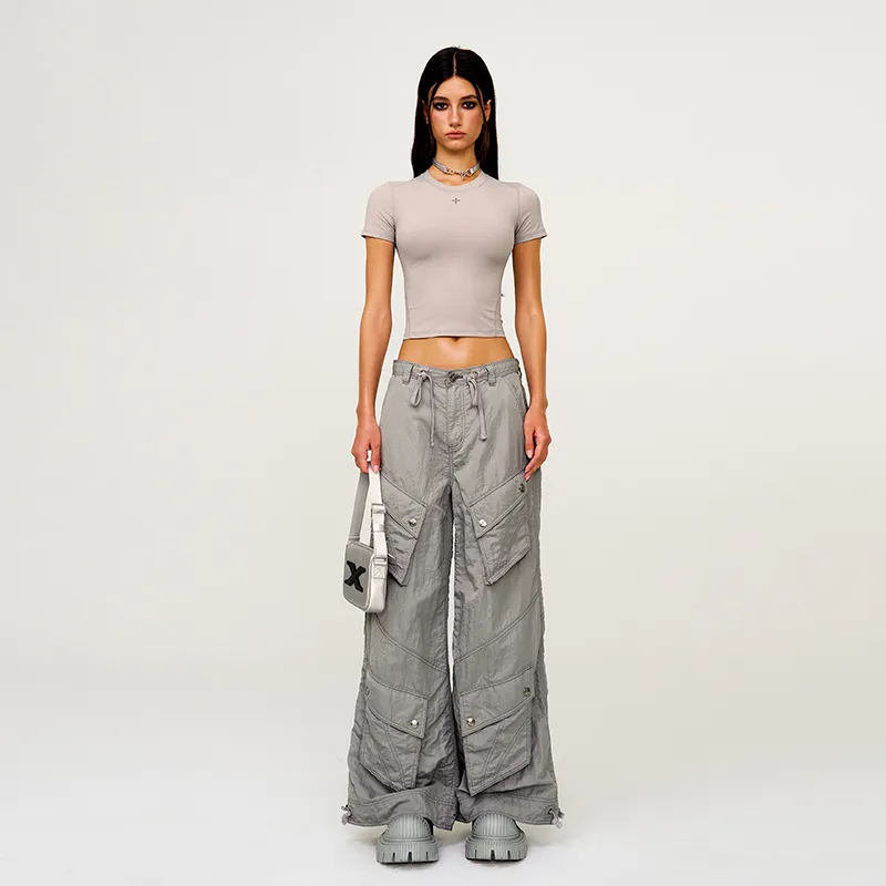SMFK Cargo Pants Unisex Dusty Gray-5