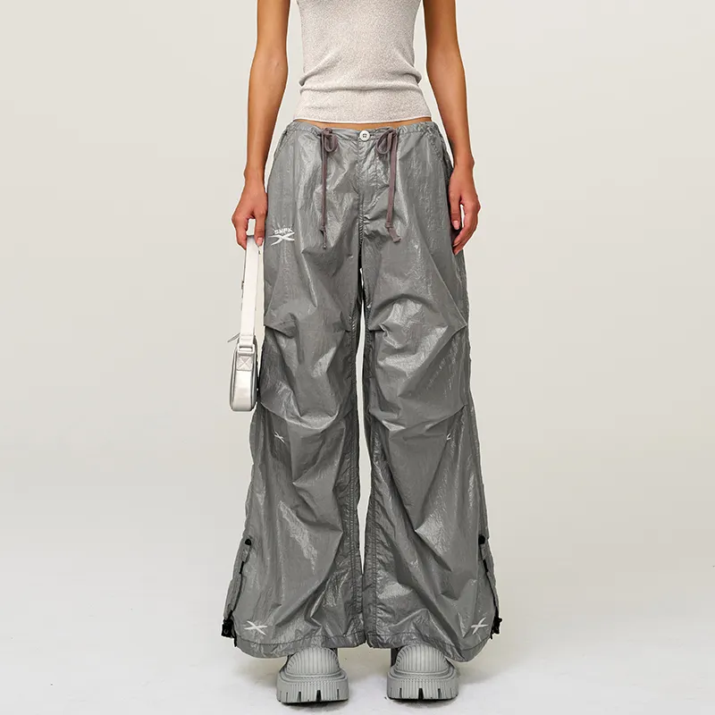 SMFK Cargo Pants Unisex Moon Star Gray-3