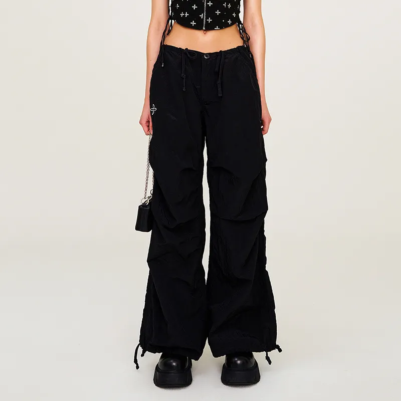 SMFK Cargo Pants Unisex Black Lightning-3