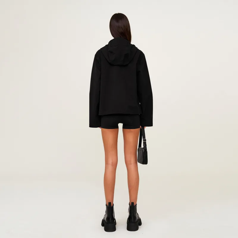SMFK Velvet feel Coat Unisex Wilderness Black-6