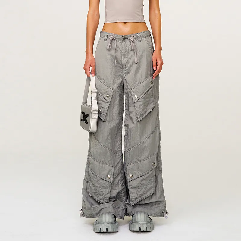 SMFK Cargo Pants Unisex Dusty Gray-3