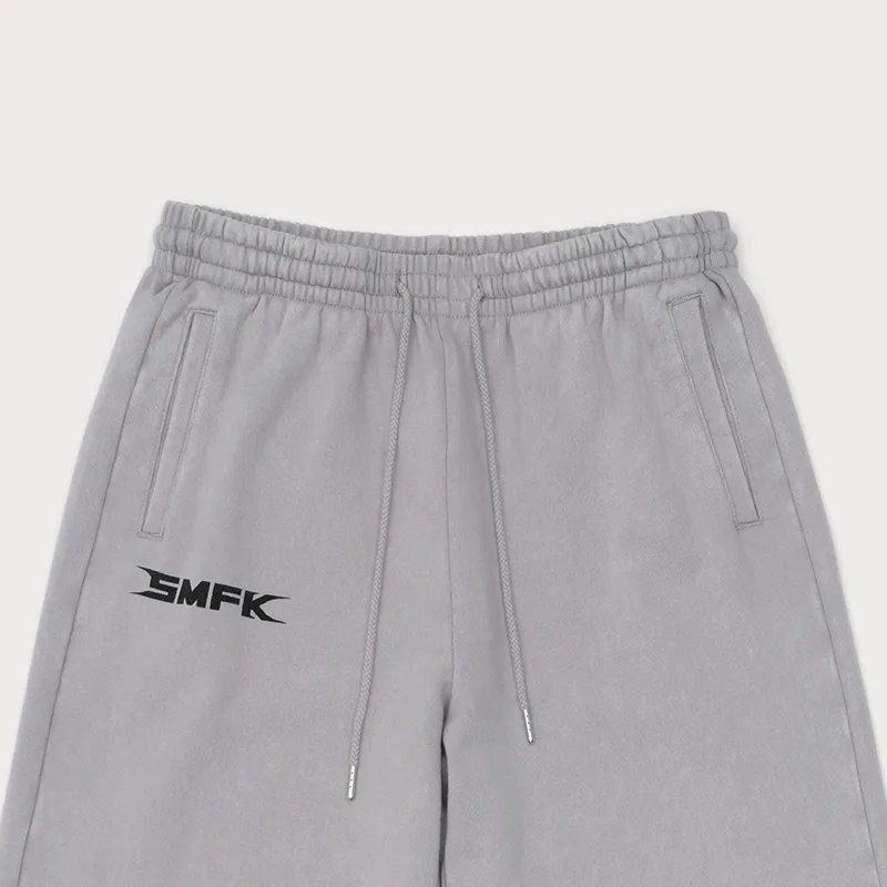 SMFK Casual Pants Unisex Dusty Gray-2