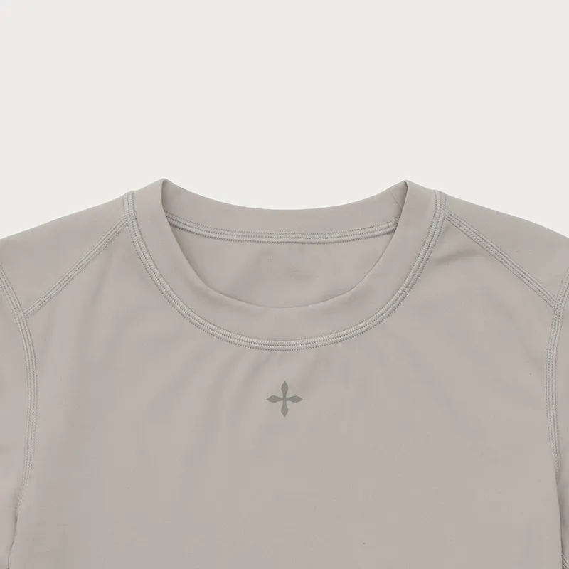 SMFK Regular T Shirt Women's Dusty Gray-2