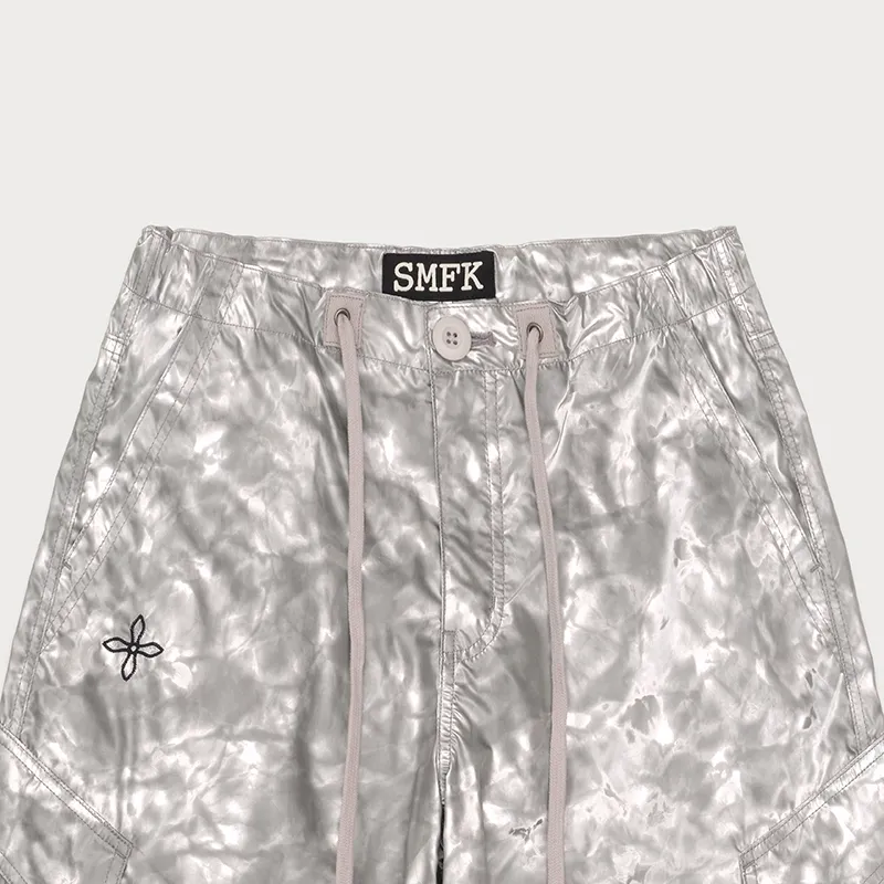 SMFK Casual Pants Unisex Phantom Camouflage Silver-2