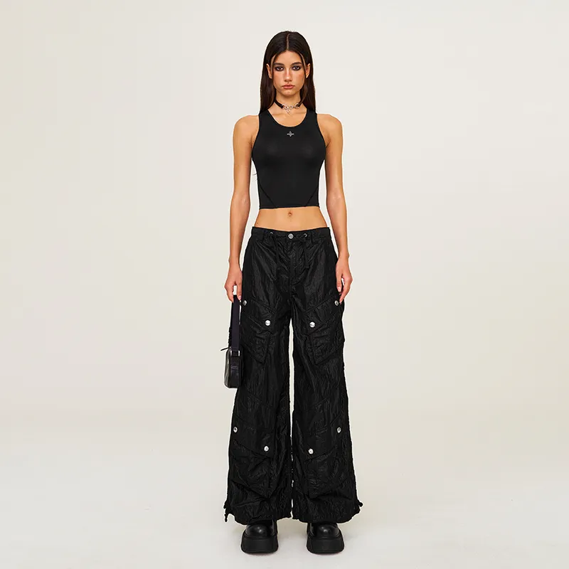 SMFK Cargo Pants Unisex Lightning Black-4
