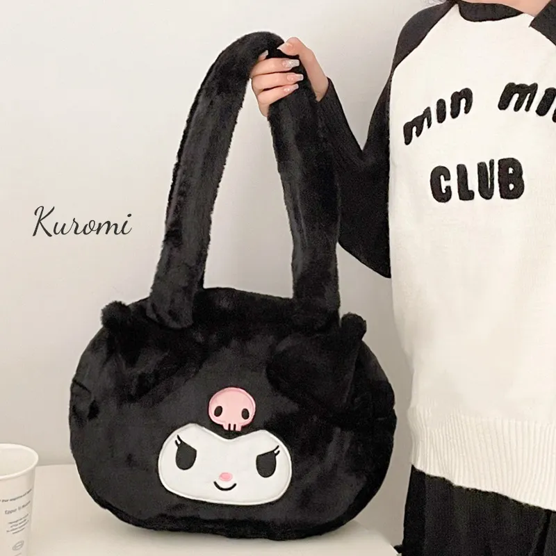 Sanrio Kulomi Polyester Handbag Regular Women's Multicolor-1