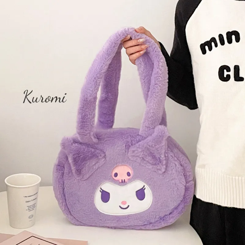 Sanrio Kulomi Polyester Handbag Regular Women's Multicolor-7