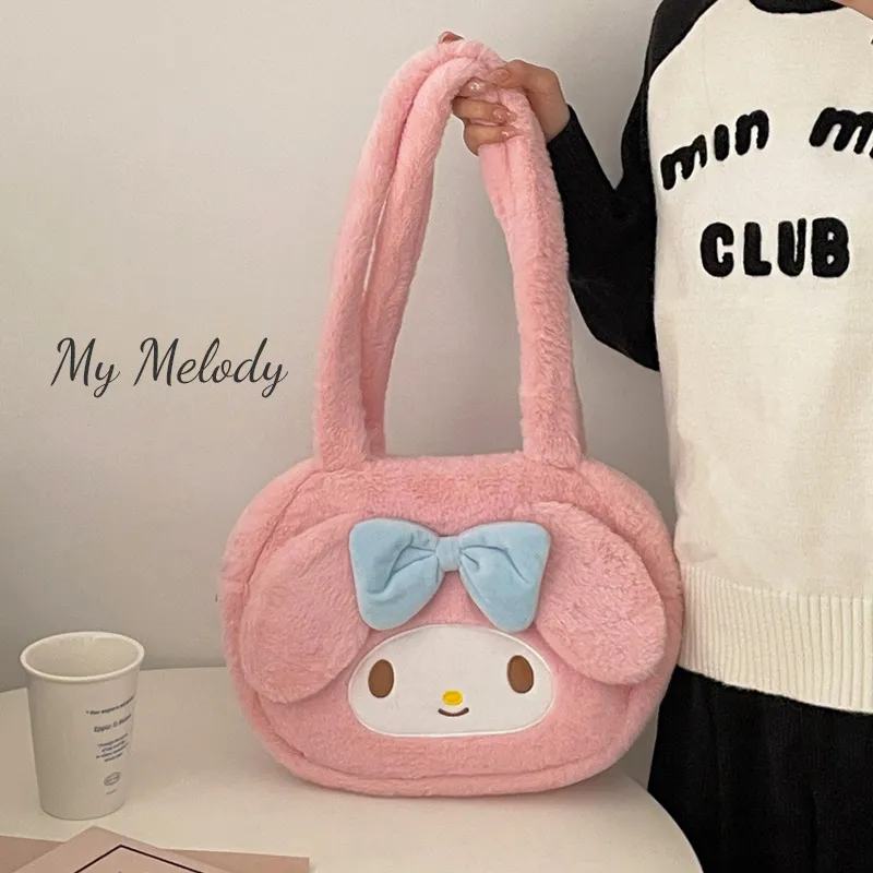 Sanrio Kulomi Polyester Handbag Regular Women's Multicolor-3