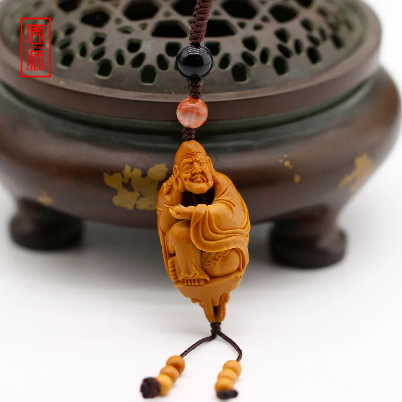ZHOUPAI Olive Pit Pendants Unisex-2