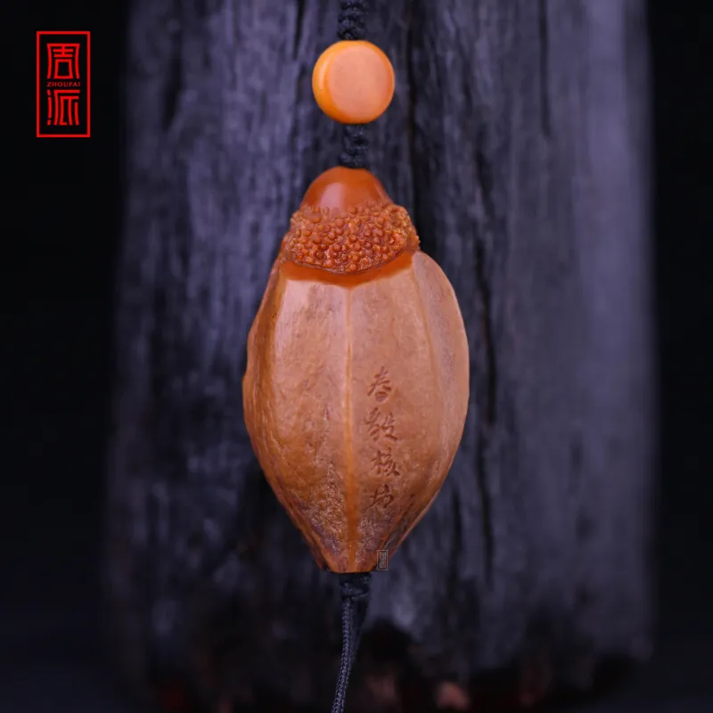 ZHOUPAI Olive Pit Pendants Unisex-3