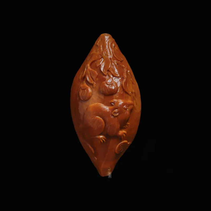 ZHOUPAI Olive Pit Pendants Unisex-1
