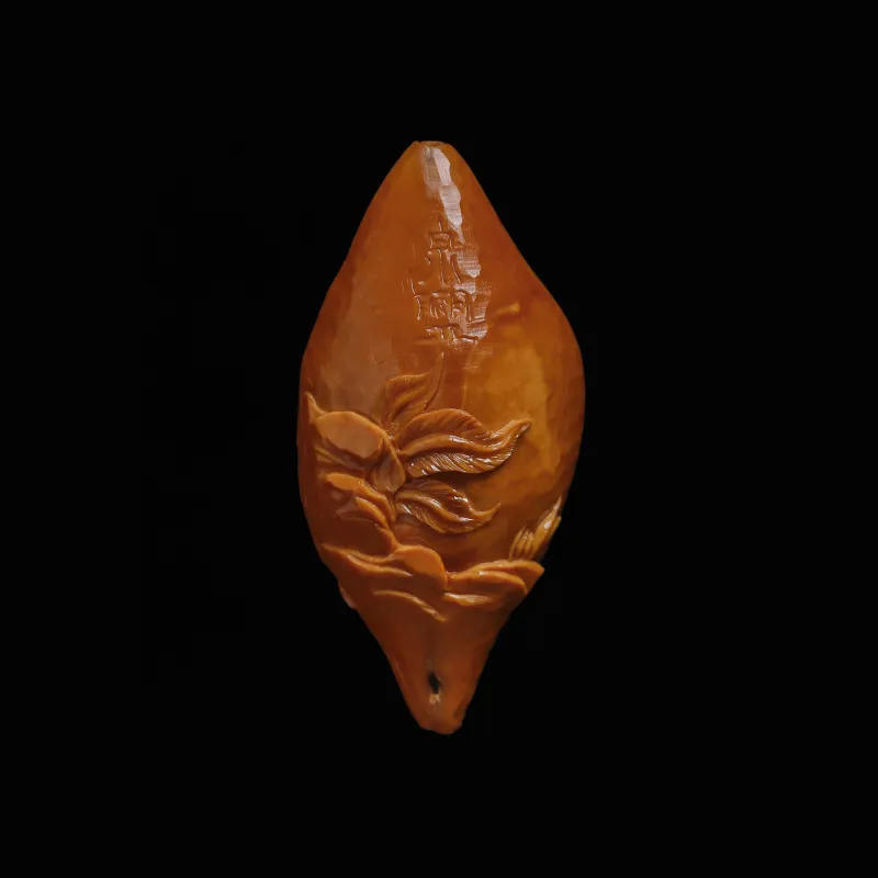 ZHOUPAI Olive Pit Pendants Unisex-5