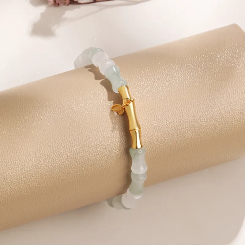 Lao Feng Xiang Tianshan Jade Bracelets Unisex-4