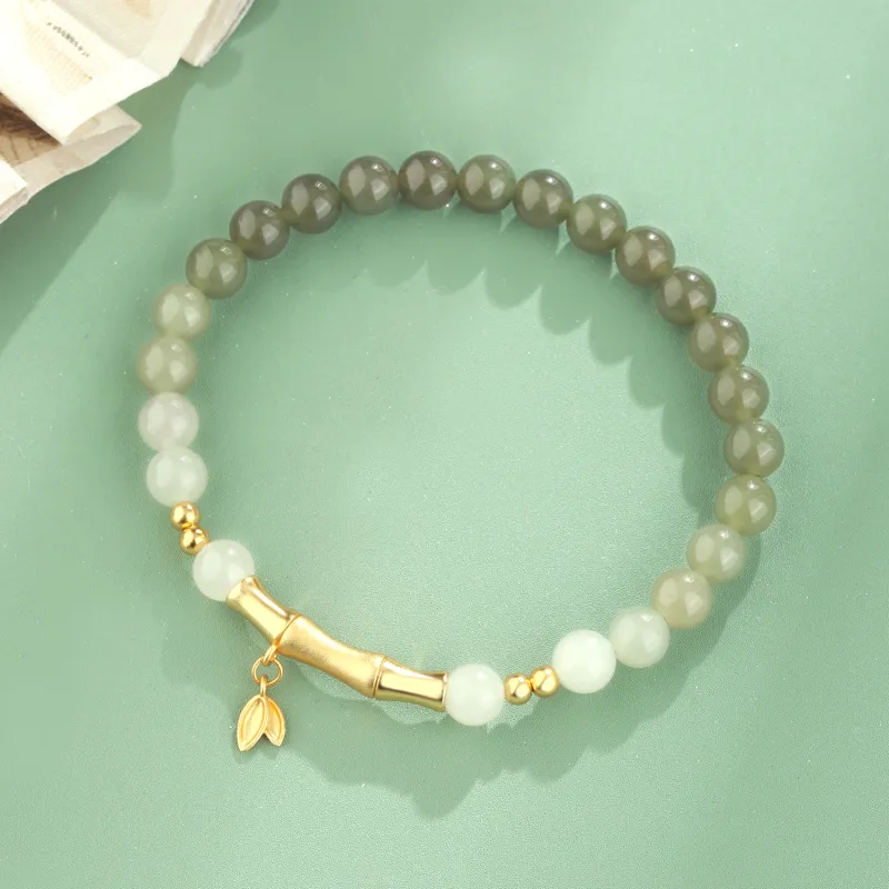Lao Feng Xiang Hetian Jade White Jade/Pale Greenish White Jade Women's-2