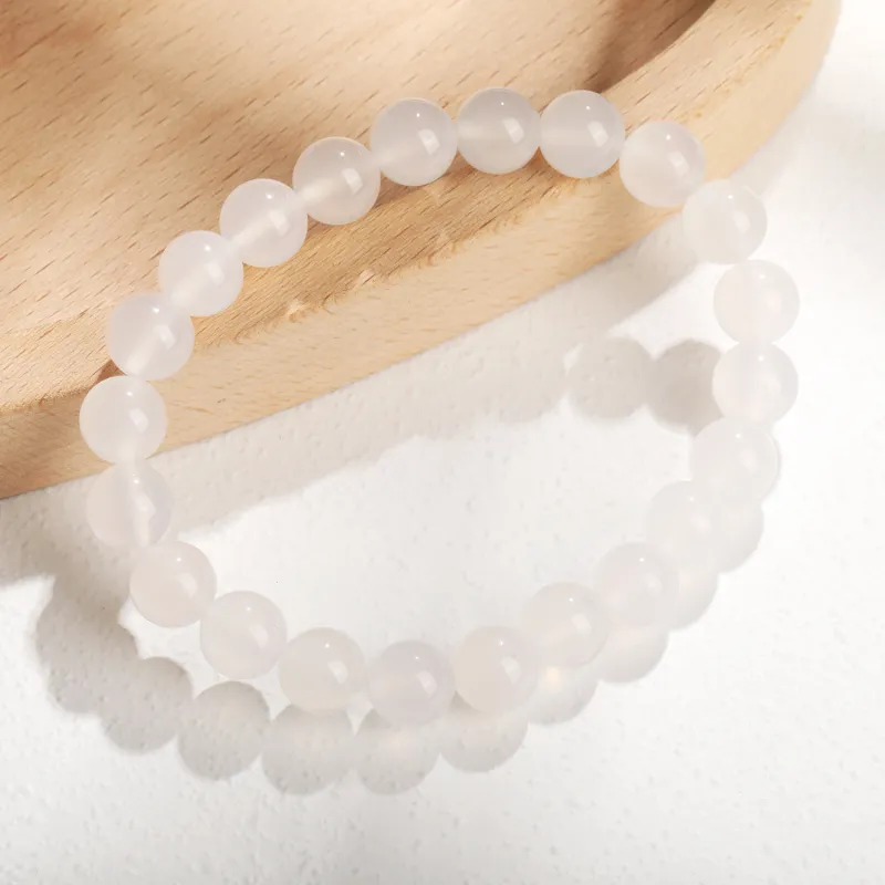 Lao Feng Xiang Chalcedony Jade Bracelets Unisex-2