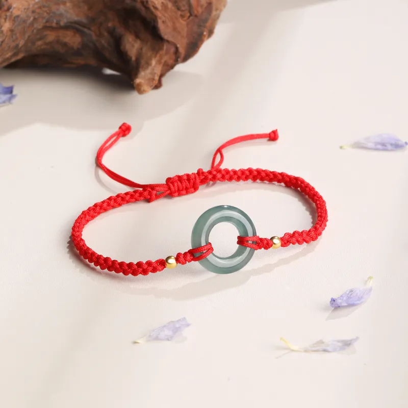 Lao Feng Xiang Glutinous Jade Jadeite Bracelets Unisex-2