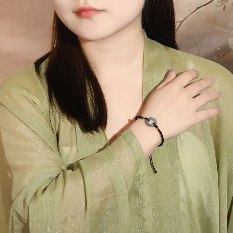 Lao Feng Xiang Glutinous Jade Jadeite Bracelets Unisex-6