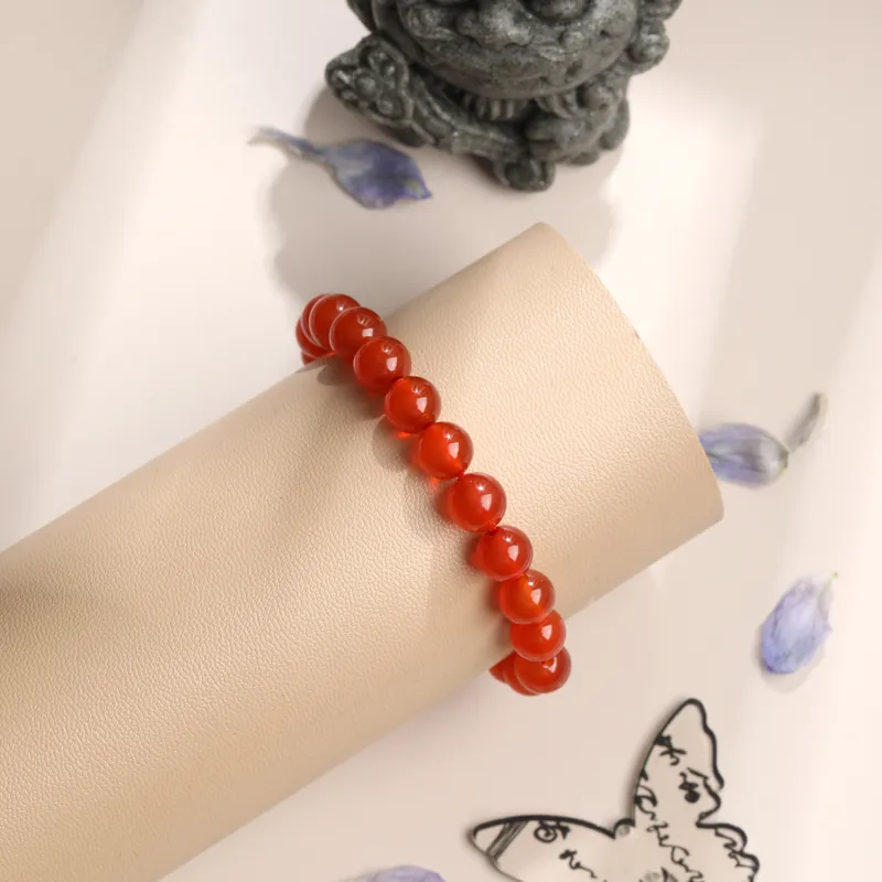 Lao Feng Xiang Chalcedony Jade Bracelets Unisex-7