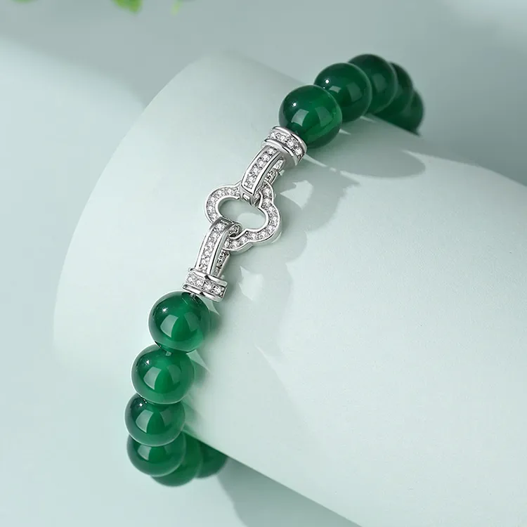 Lao Feng Xiang Agate Bracelets Unisex-1