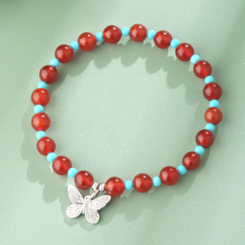 Lao Feng Xiang Agate Jade Bracelets Women's-2