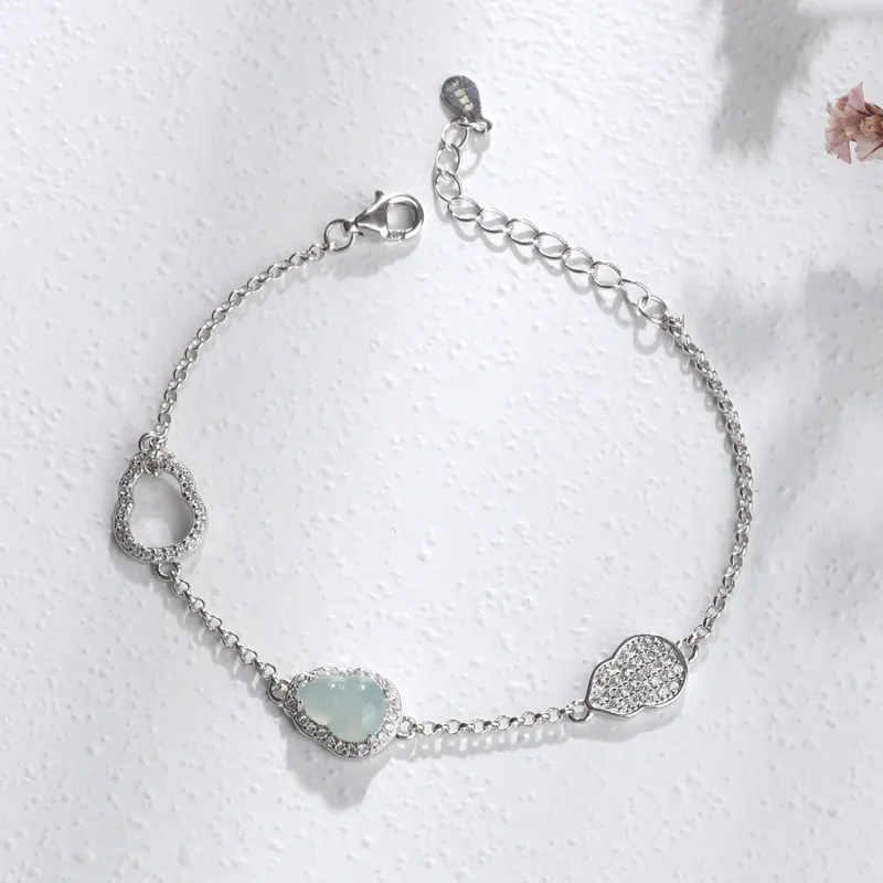 Lao Feng Xiang Ice Type Bracelets Women's-2