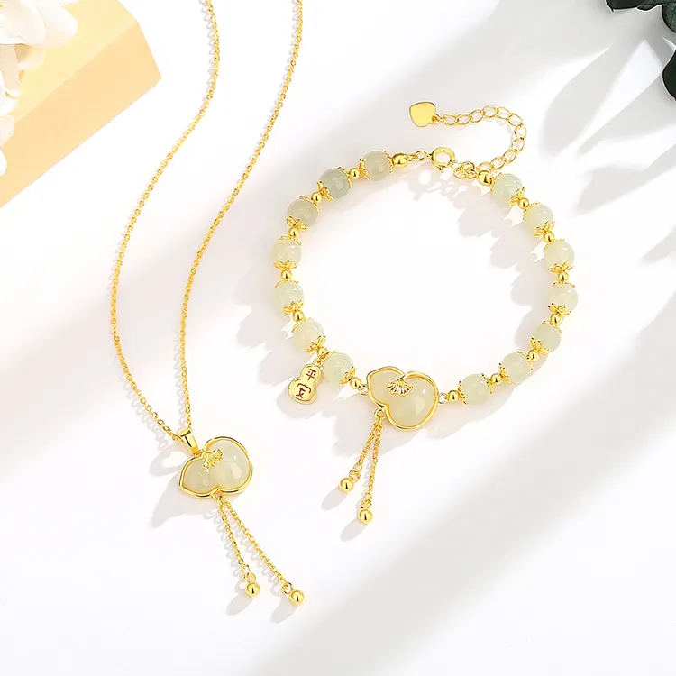 Lao Feng Xiang Hetian Jade White Jade/Pale Greenish White Jade Women's-3