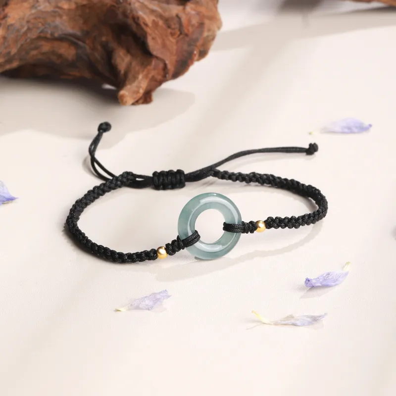 Lao Feng Xiang Glutinous Jade Jadeite Bracelets Unisex-7