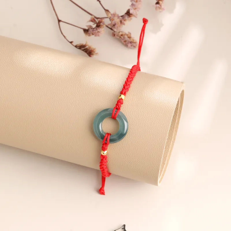 Lao Feng Xiang Glutinous Jade Jadeite Bracelets Unisex-4