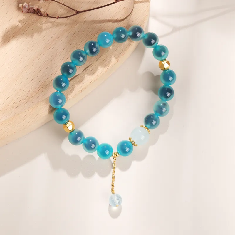 Lao Feng Xiang Agate Bracelets Women's-3
