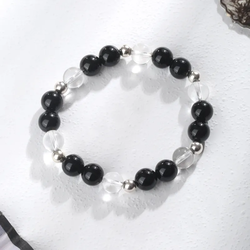 Lao Feng Xiang Natural Agate Bracelets Unisex-3