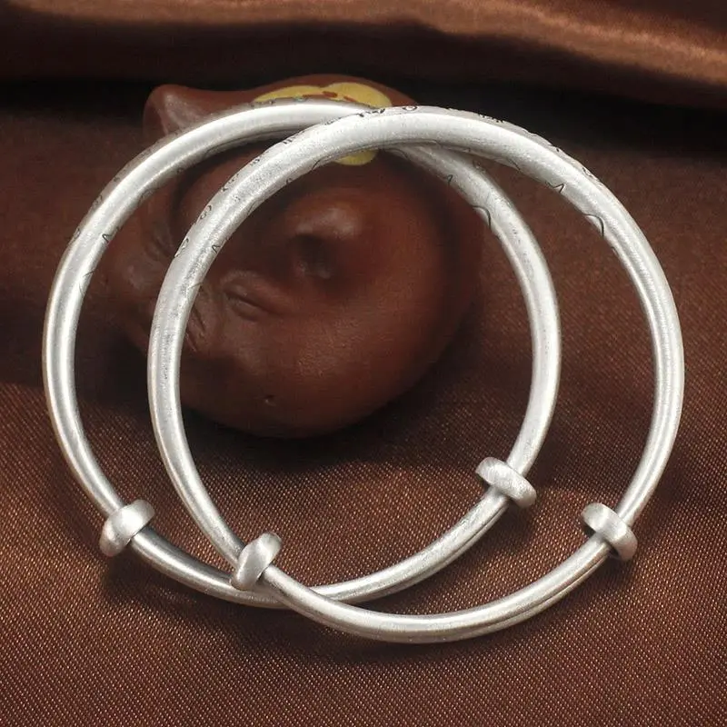YINDIEFANG S999 Fine Silver Child Sterling Silver Kids'-2