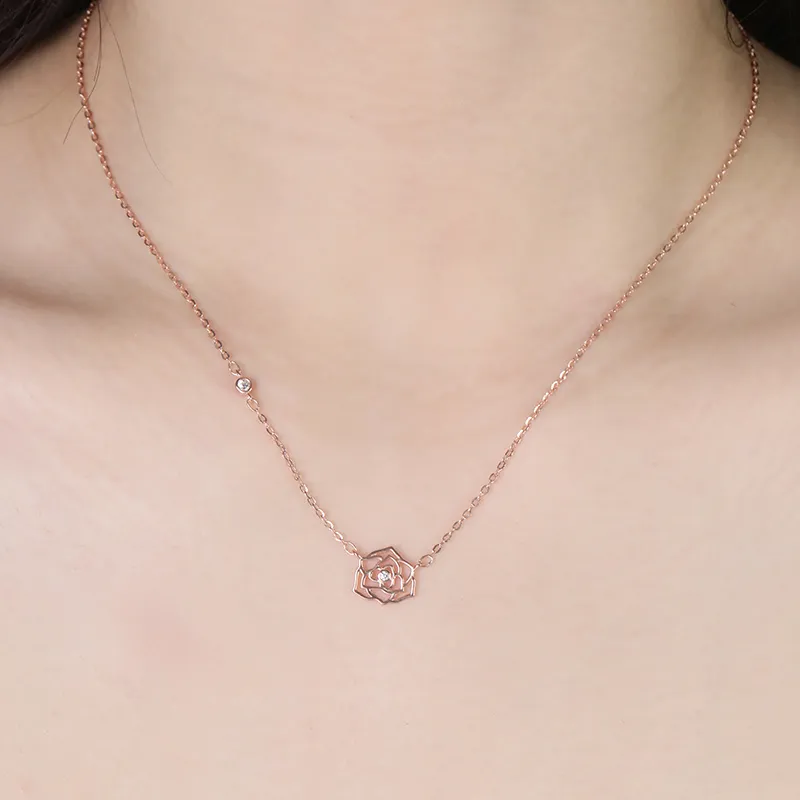LAOYINJIANG S925 Silver Necklaces Women's-2