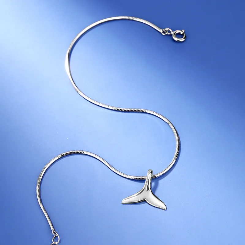LAOYINJIANG S925 Silver Anklets Women's-1