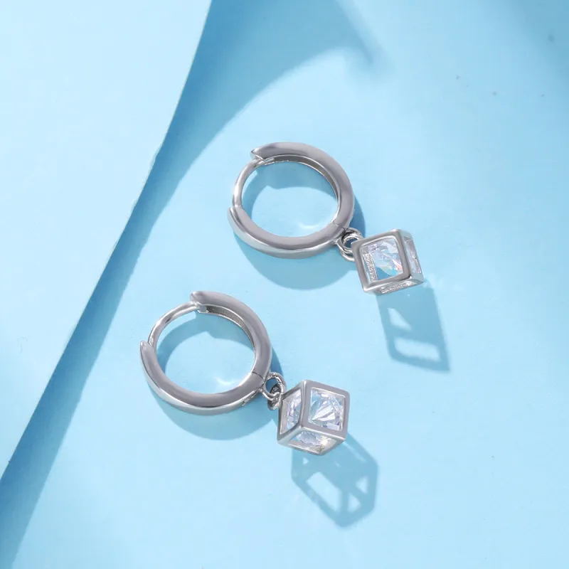 LAOYINJIANG S925 Hoop Earrings Women's-6