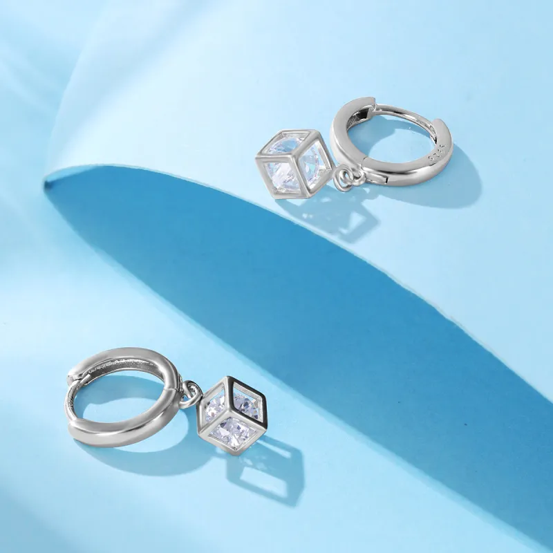 LAOYINJIANG S925 Hoop Earrings Women's-3